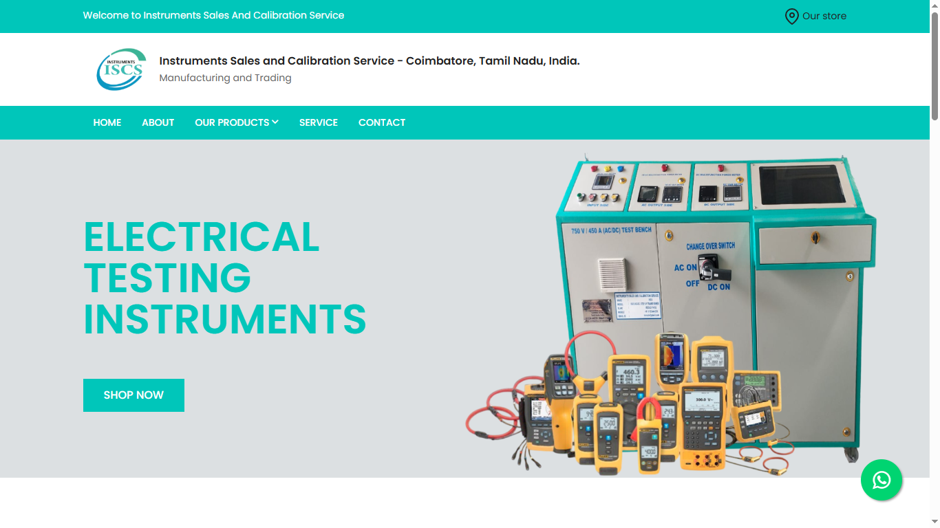 Instruments Sales and Calibration Service